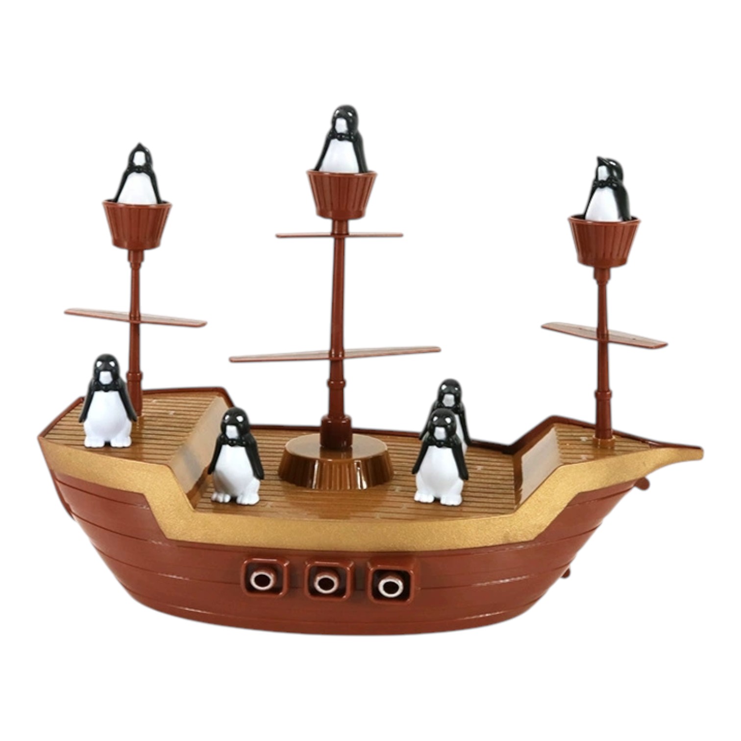 Penguin Boat Balancing Game