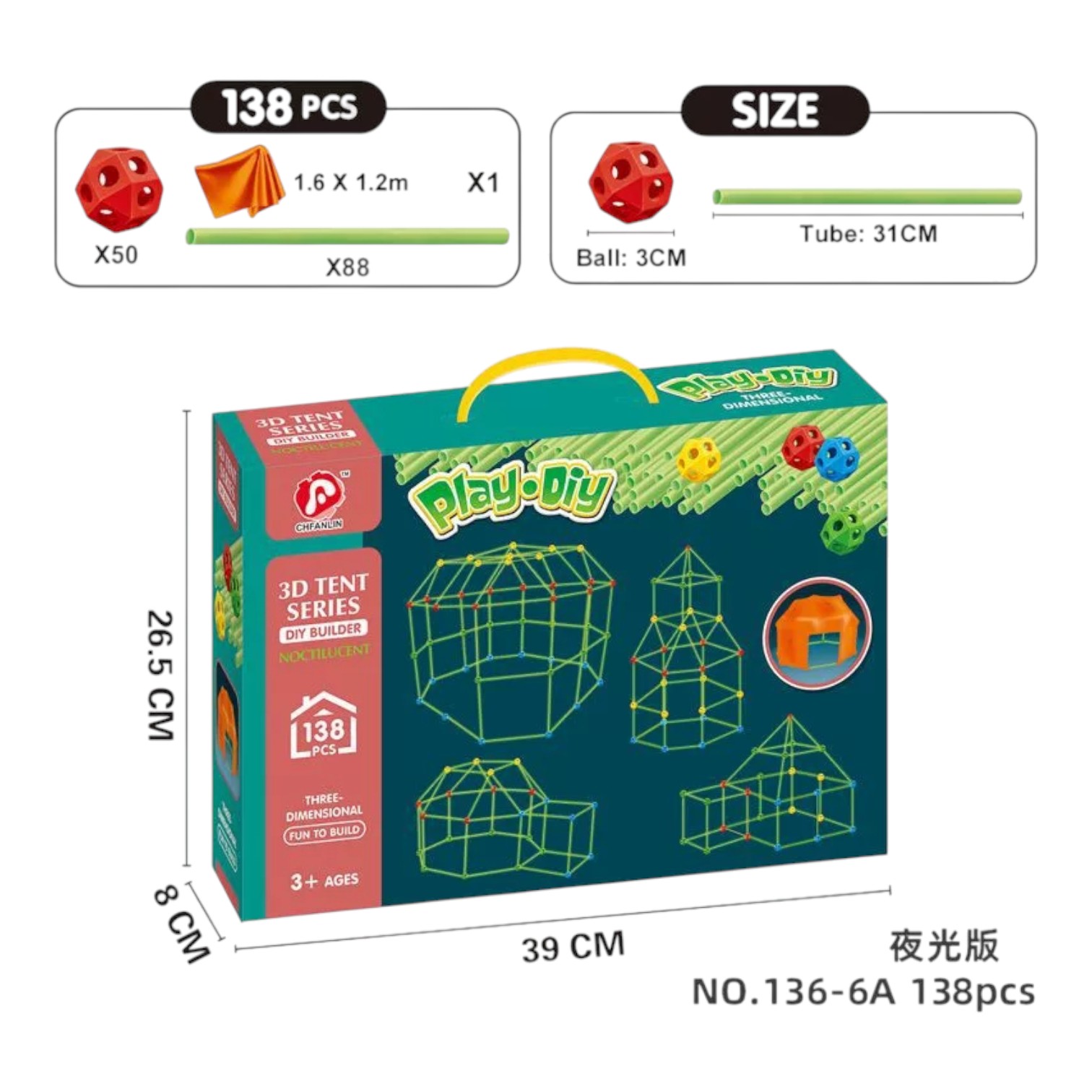 3D Tent Series DIY Builder