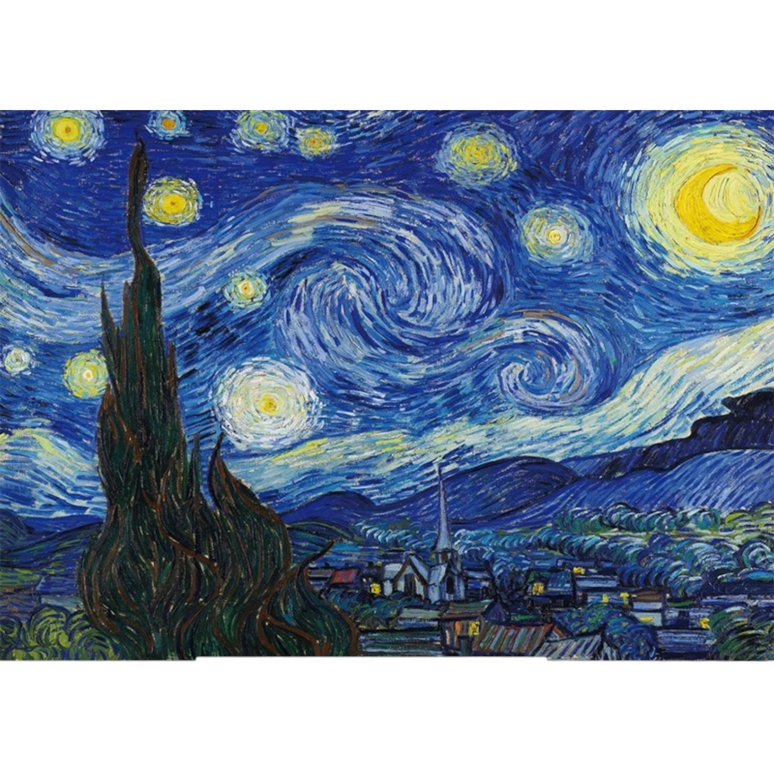 1000 Pieces Puzzle - Starry Night