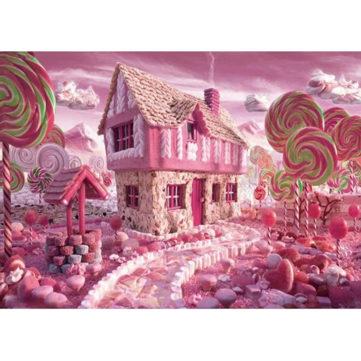 1000 Pieces Puzzle - Candyland
