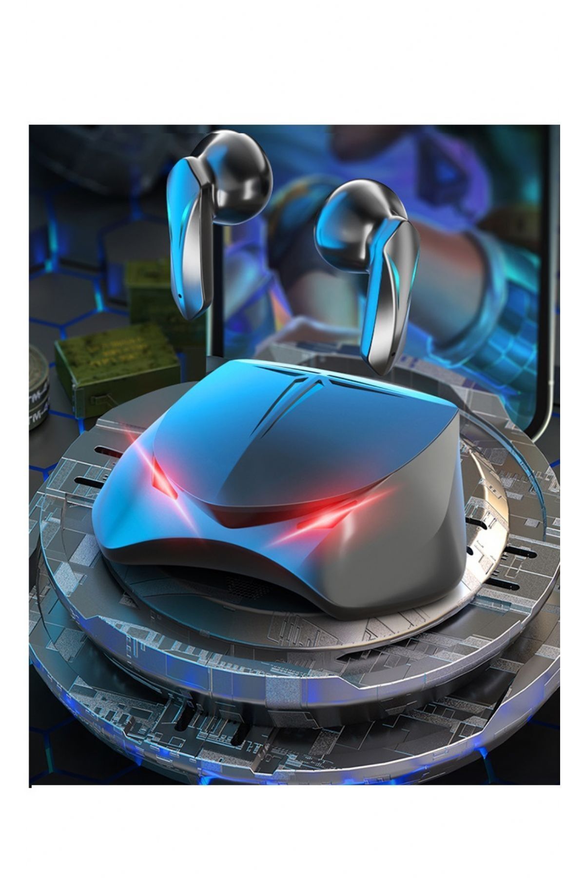 Bluetooth 5.3V Led oyuncu Tws Game Kulak içi Kulaklık Lkb-23