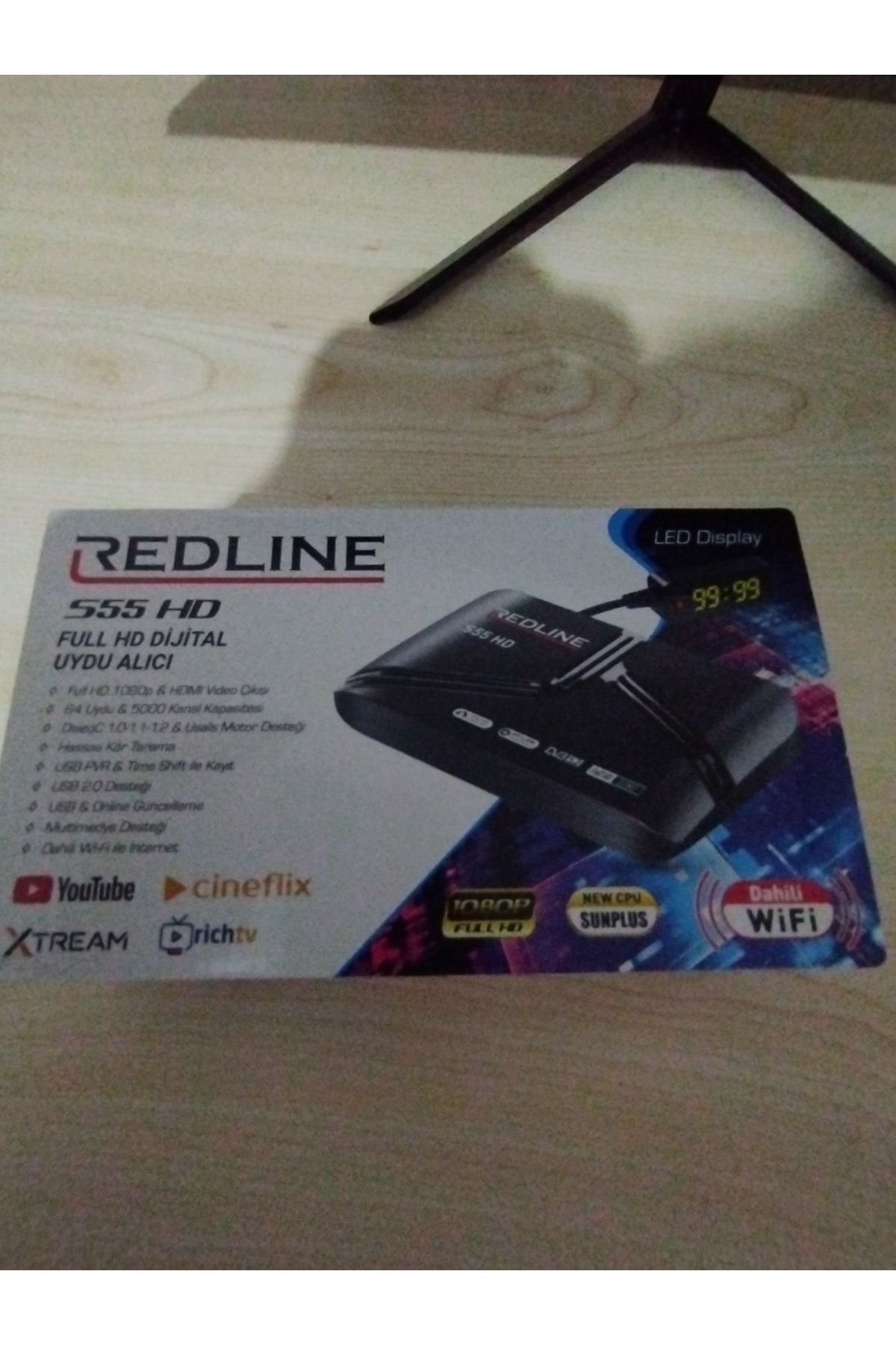 Redline S55 Hd Uydu Alżcżsż Dahili Wifili