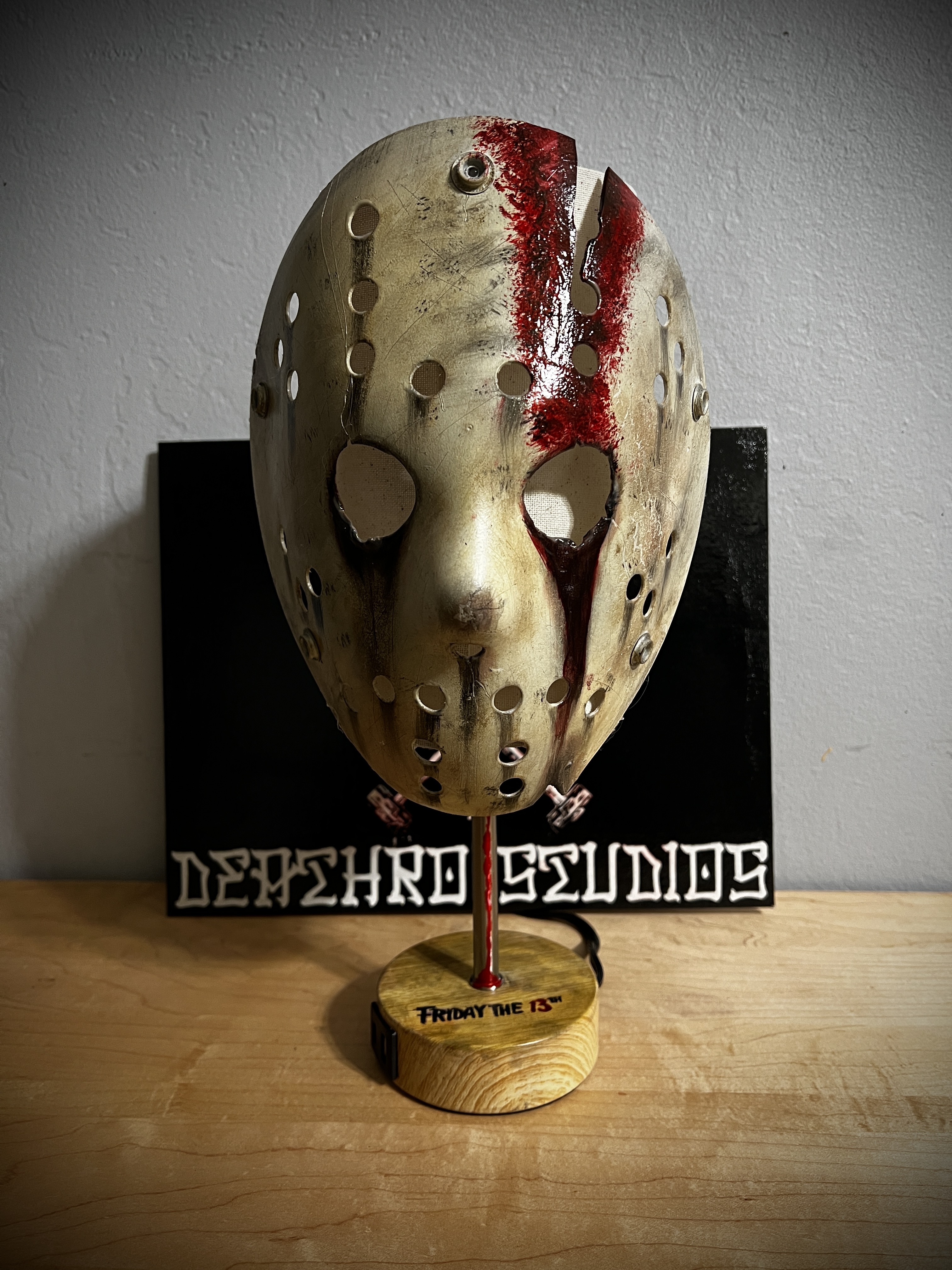 Glow in the dark Jason lamp