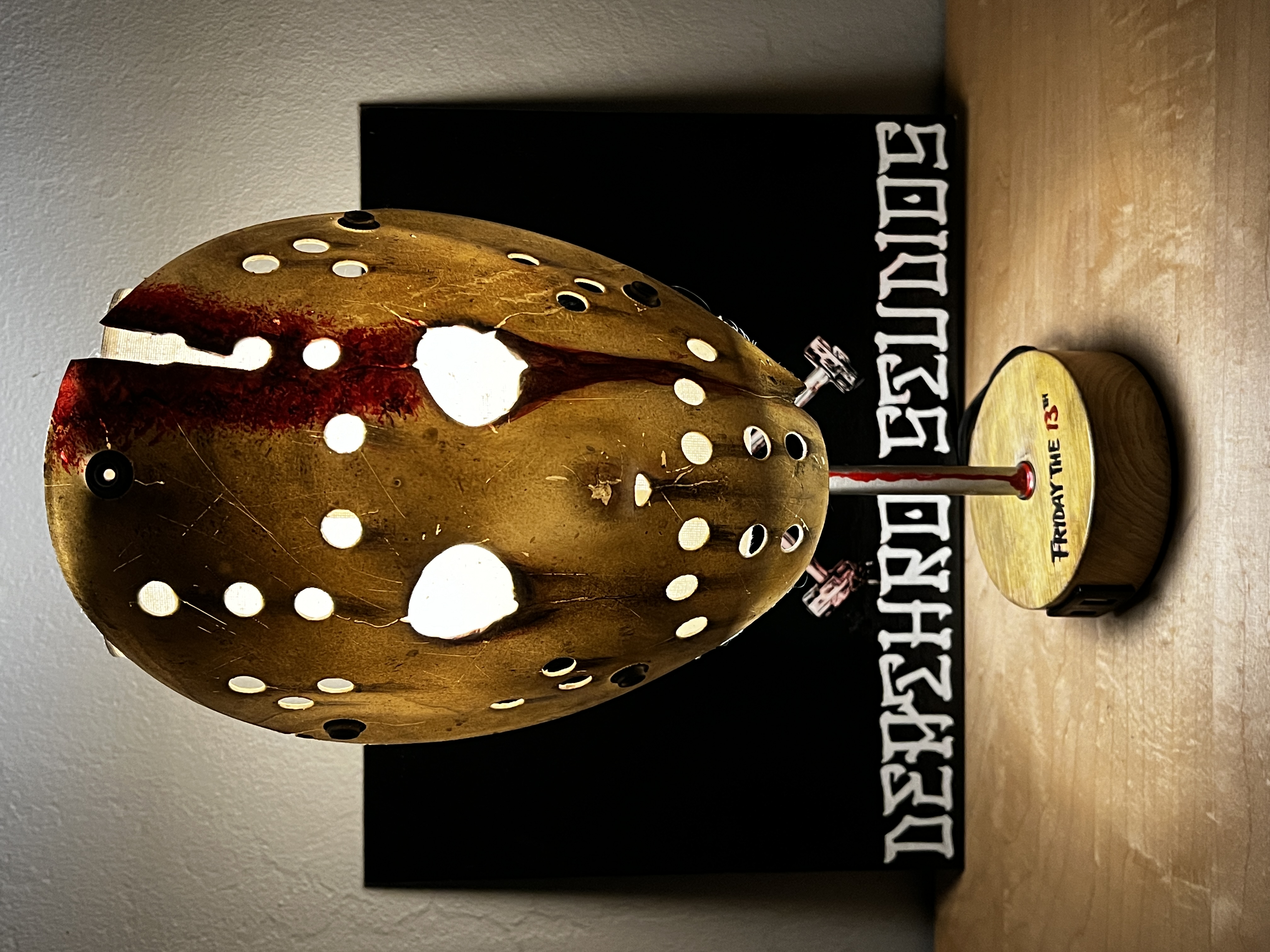 Glow in the dark Jason lamp