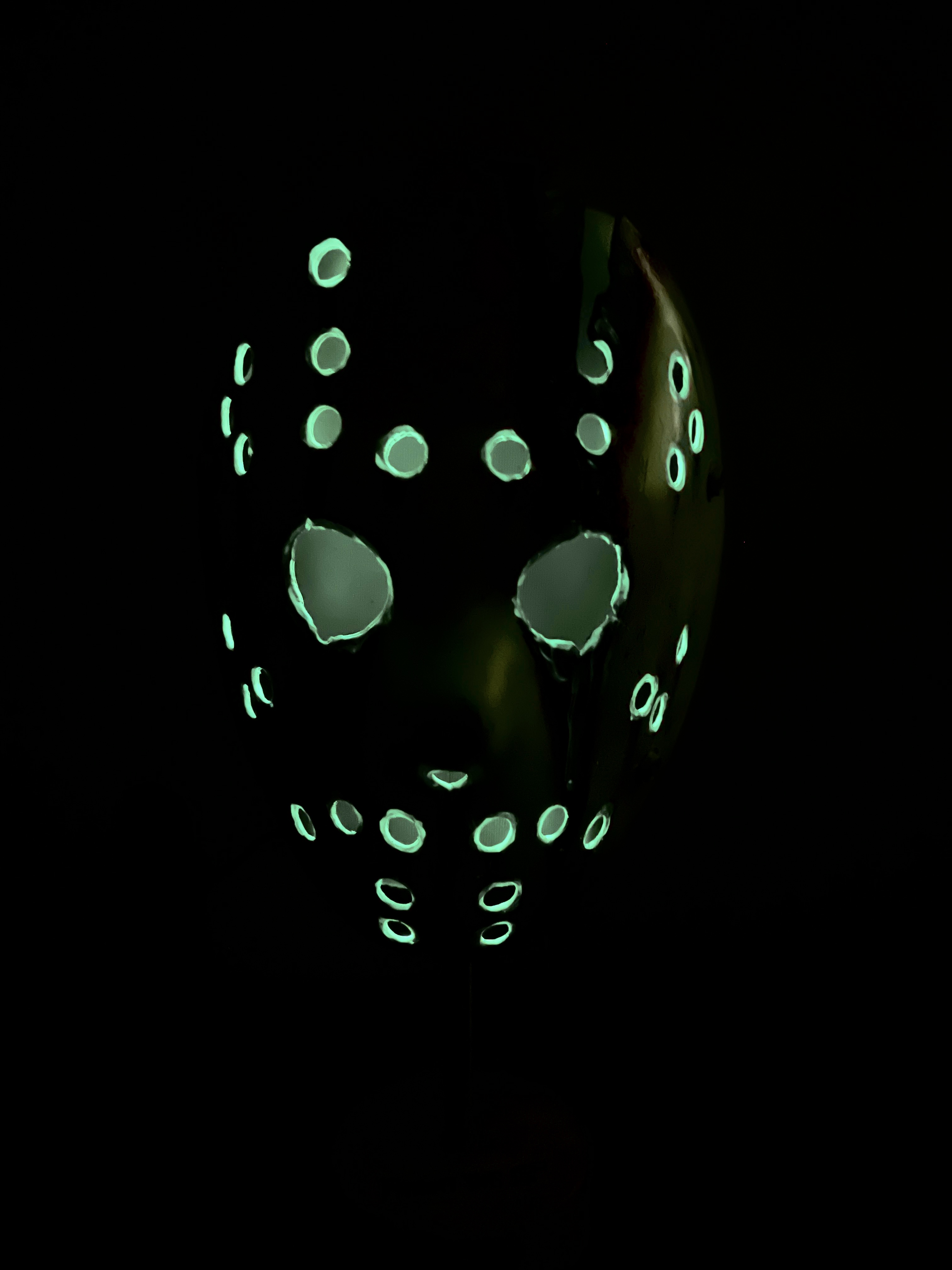 Glow in the dark Jason lamp