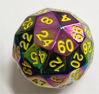 Solid D60 / D20 dice