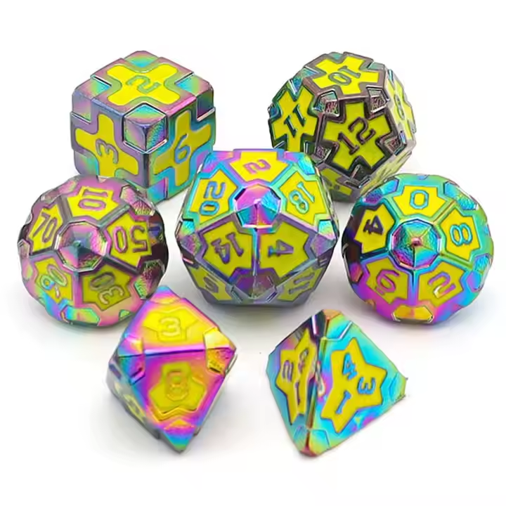 Prohedreal Metal Dice