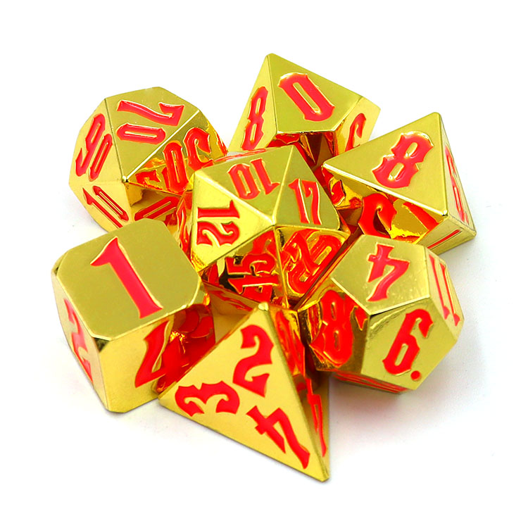 Dragon font dice