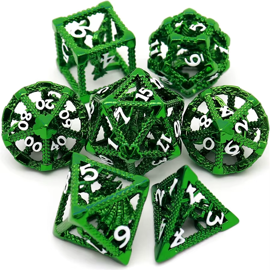 Cage Dragon 3D hollow Dice
