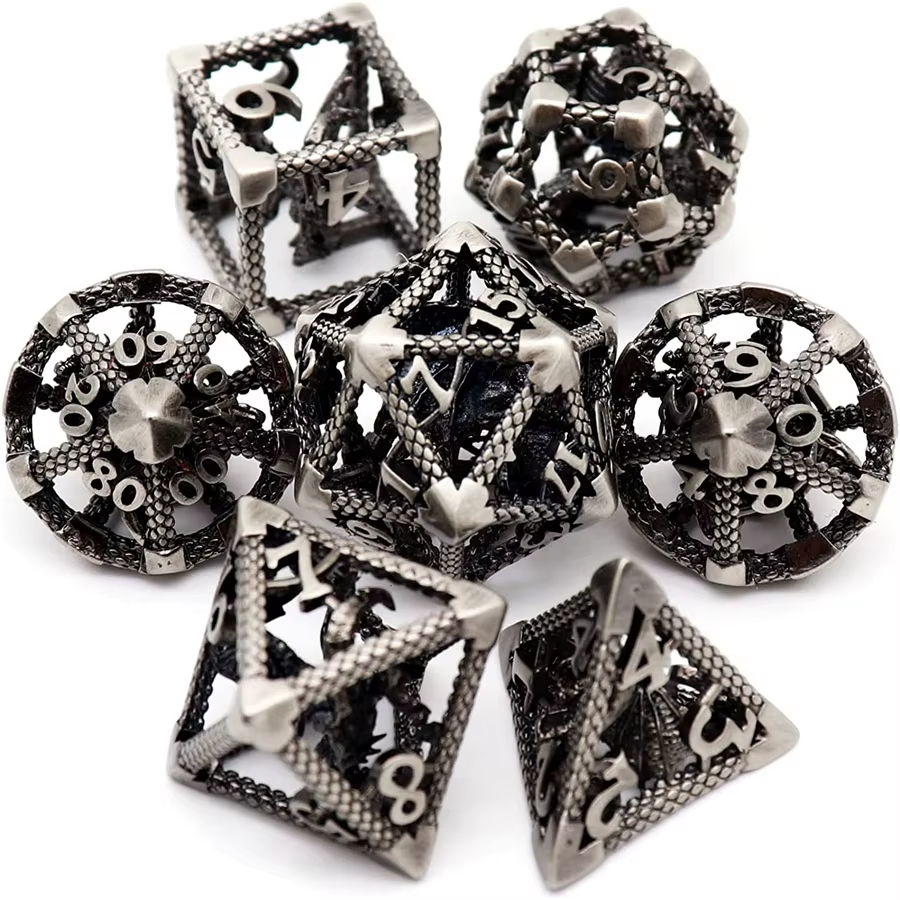 Cage Dragon 3D hollow Dice