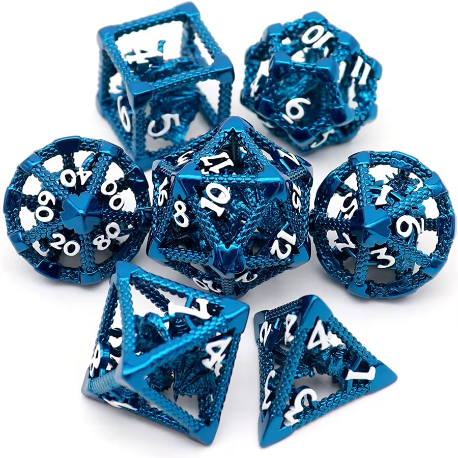 Cage Dragon 3D hollow Dice
