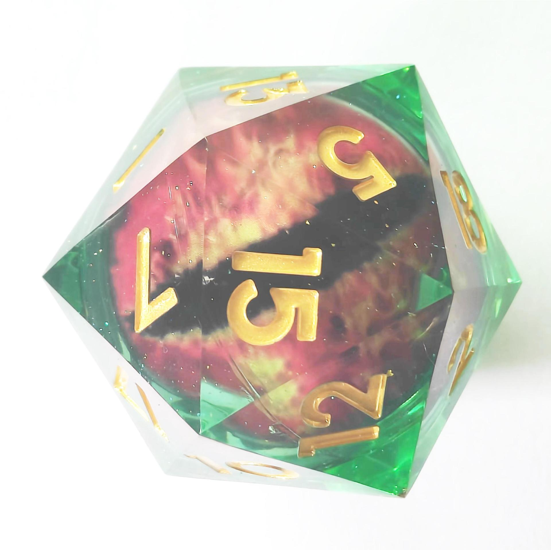 SD-03 D20 Resin dice-55mm