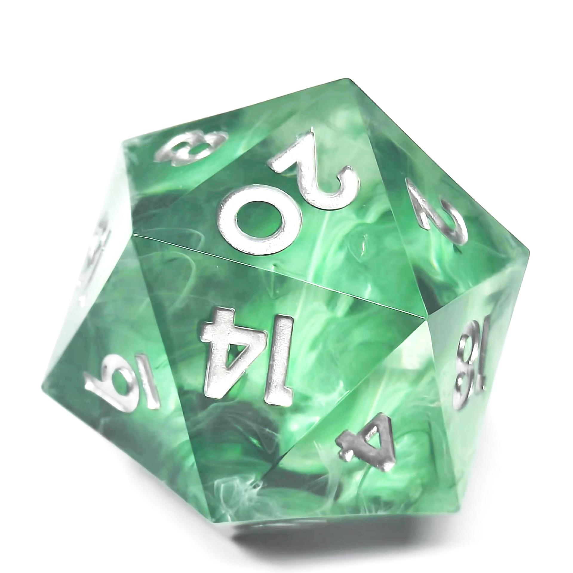SD-03 D20 Resin dice-55mm