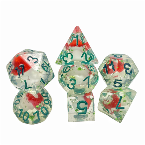 Filler resin dice