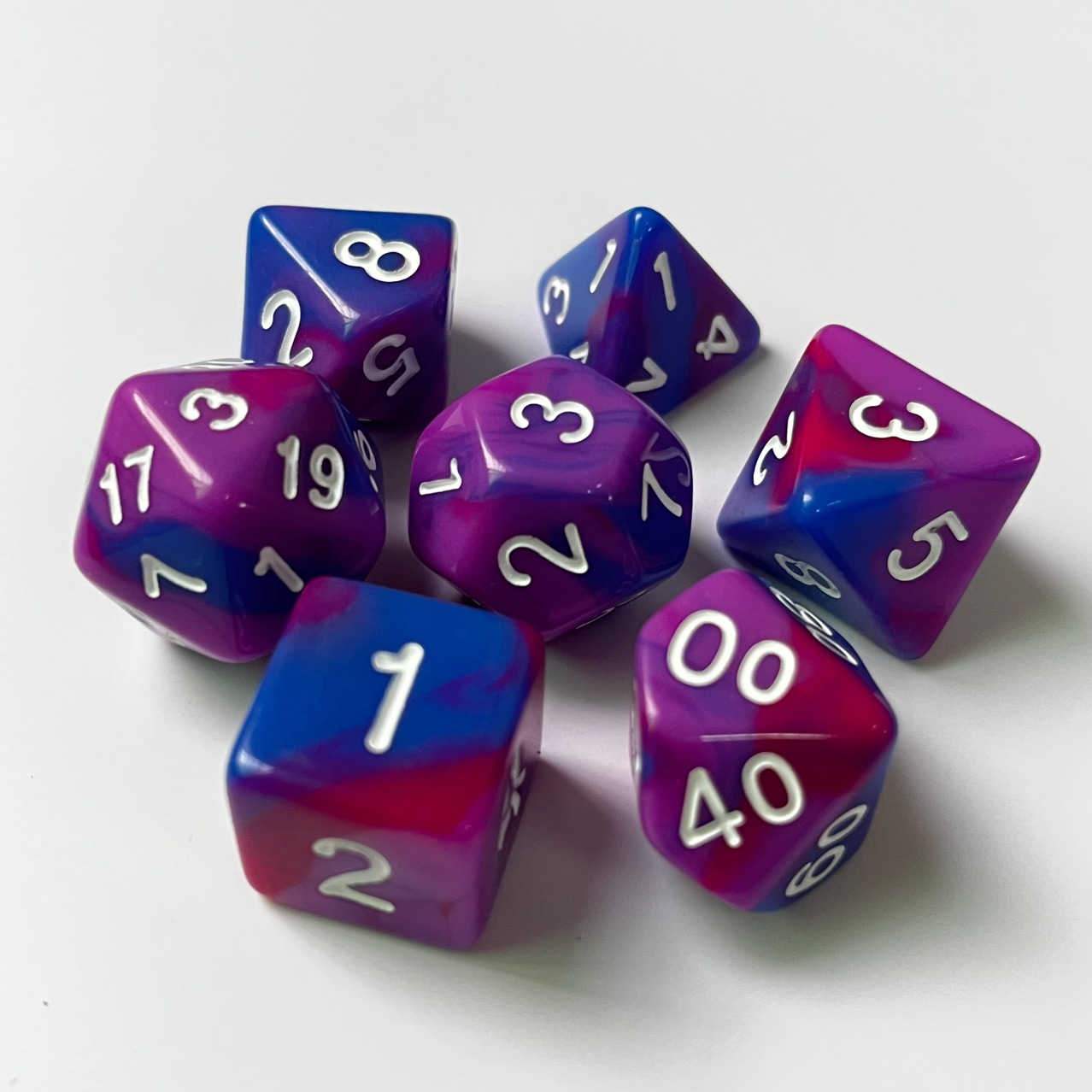 Four color dice
