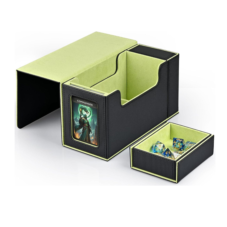 Custom Business Card Collection Box Trading Cards Leather Playing Card Box