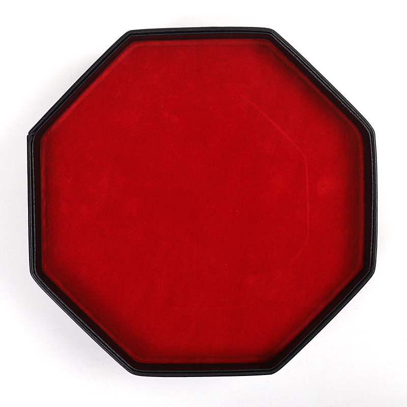 Octagonal Dice Tray Storage Box Tray
