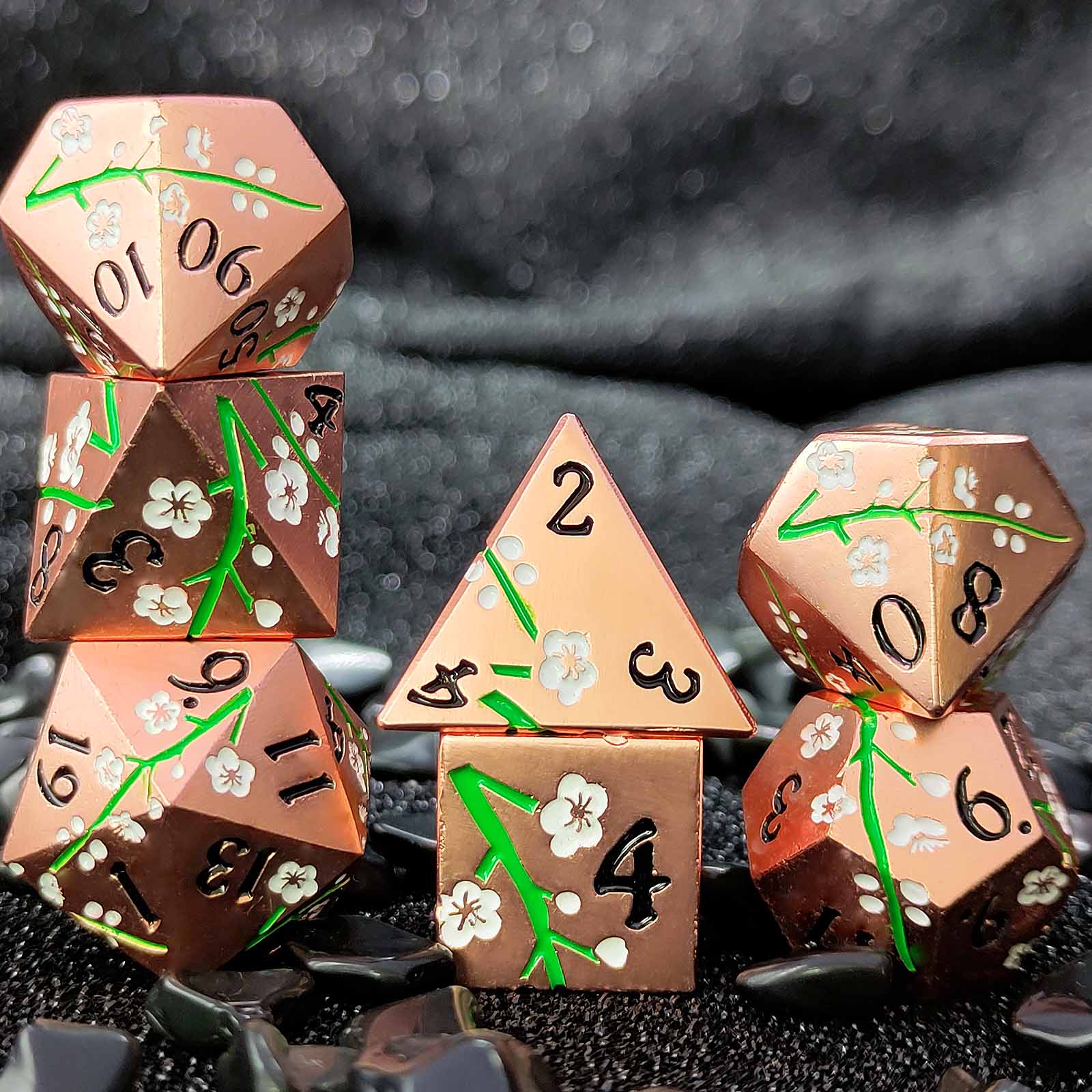 Plum dice