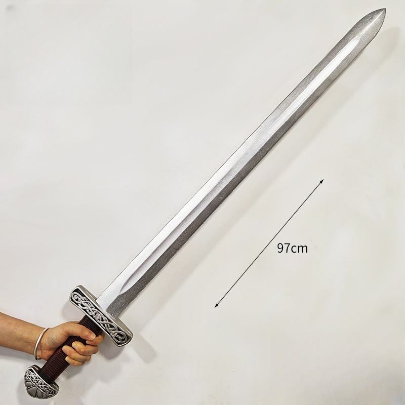 Curved handle wolf sword