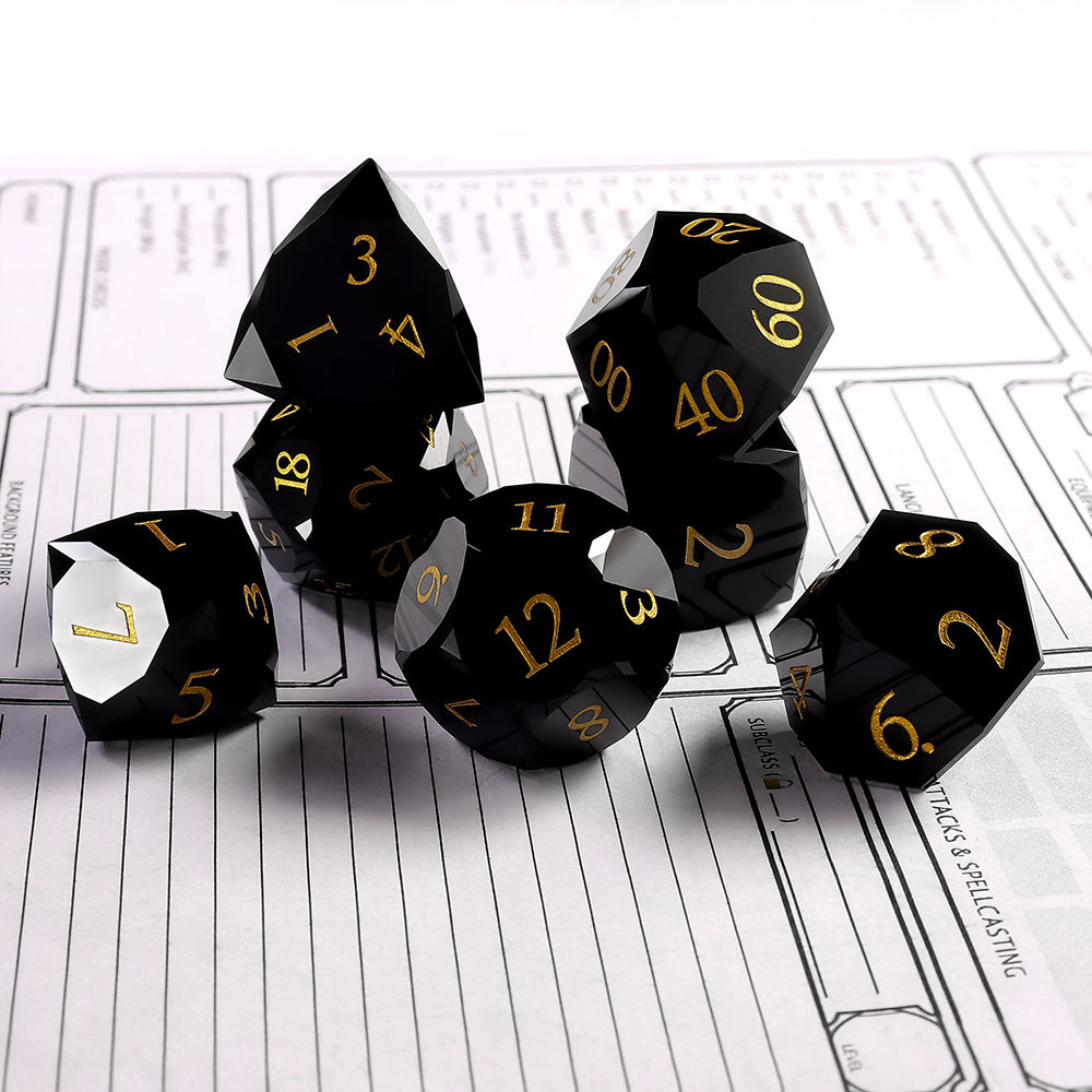 Obsidian Gem Dice