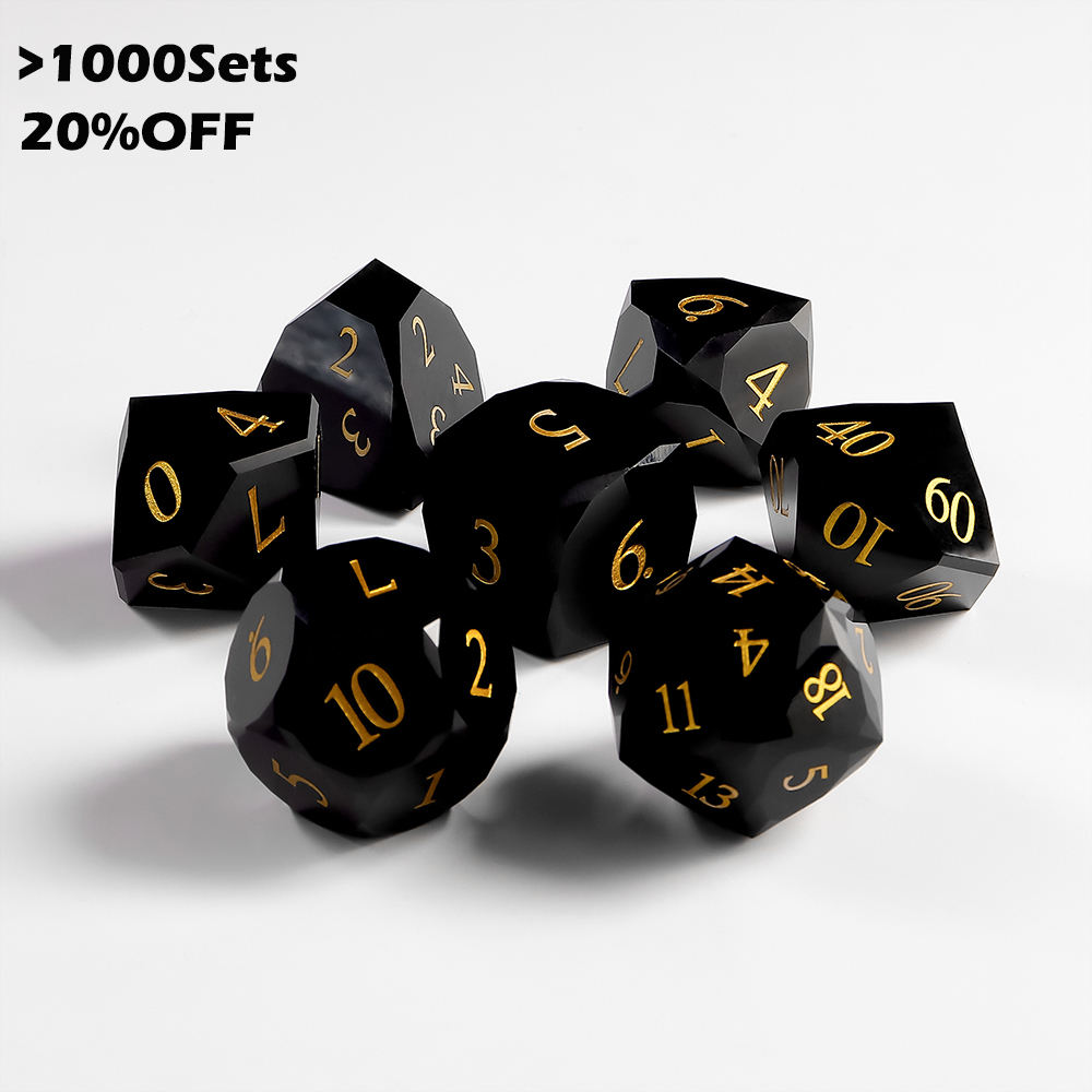 Obsidian Gem Dice