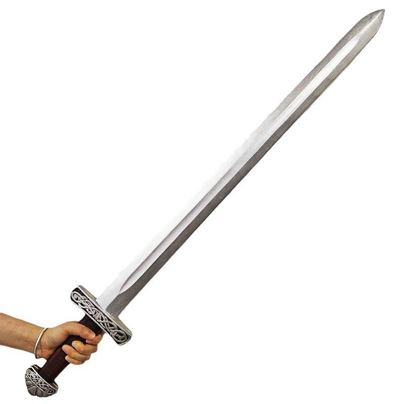 Curved handle wolf sword