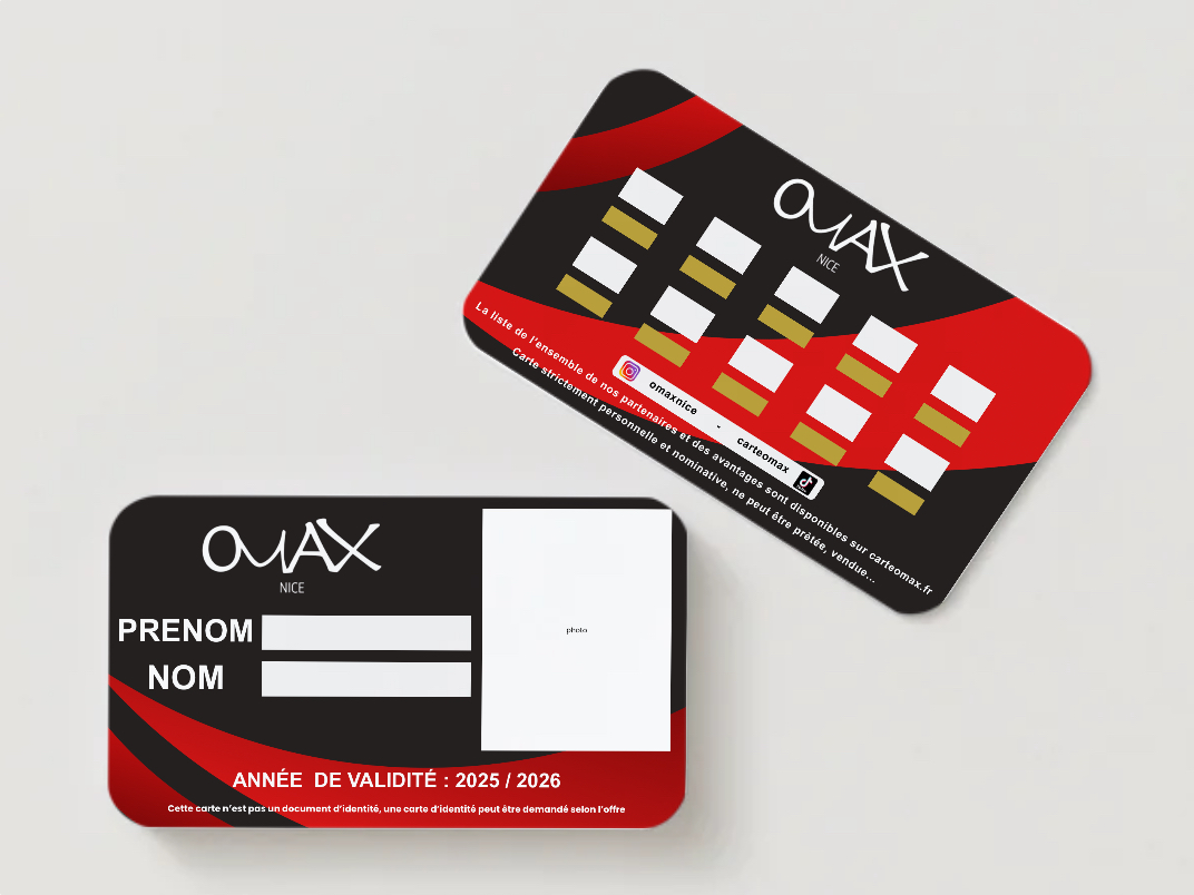Carte OMAX NICE