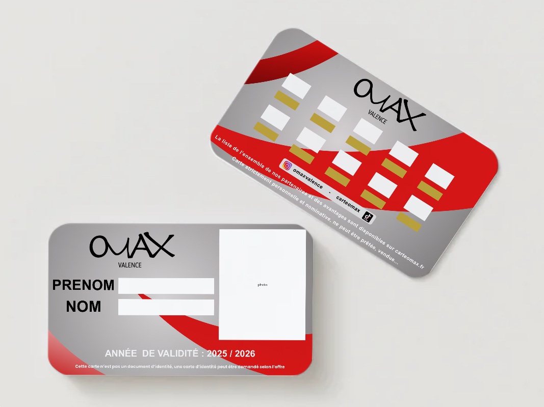 Carte OMAX VALENCE