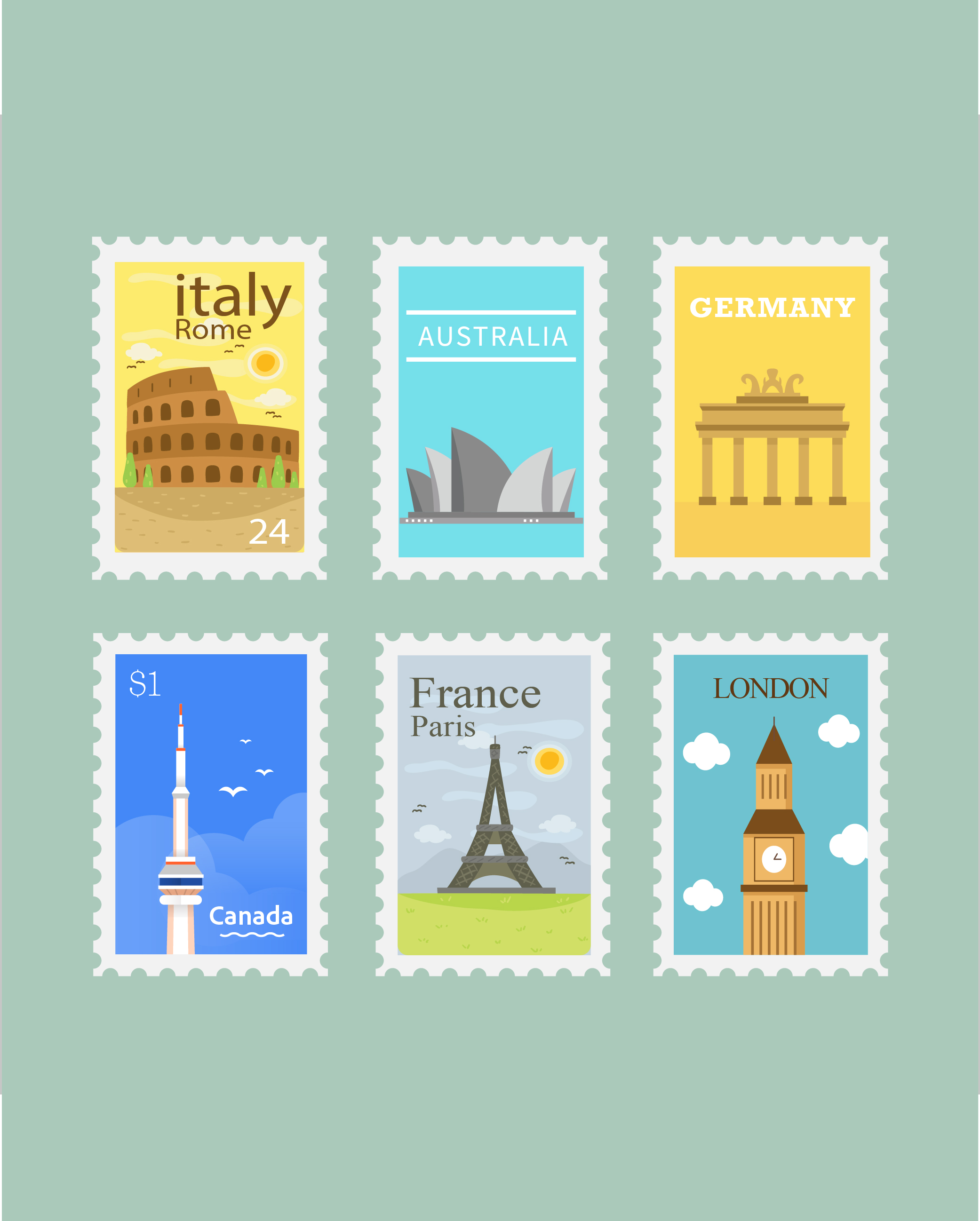 Australia, Europe and America Shipping Cost 澳洲及歐美地區運費