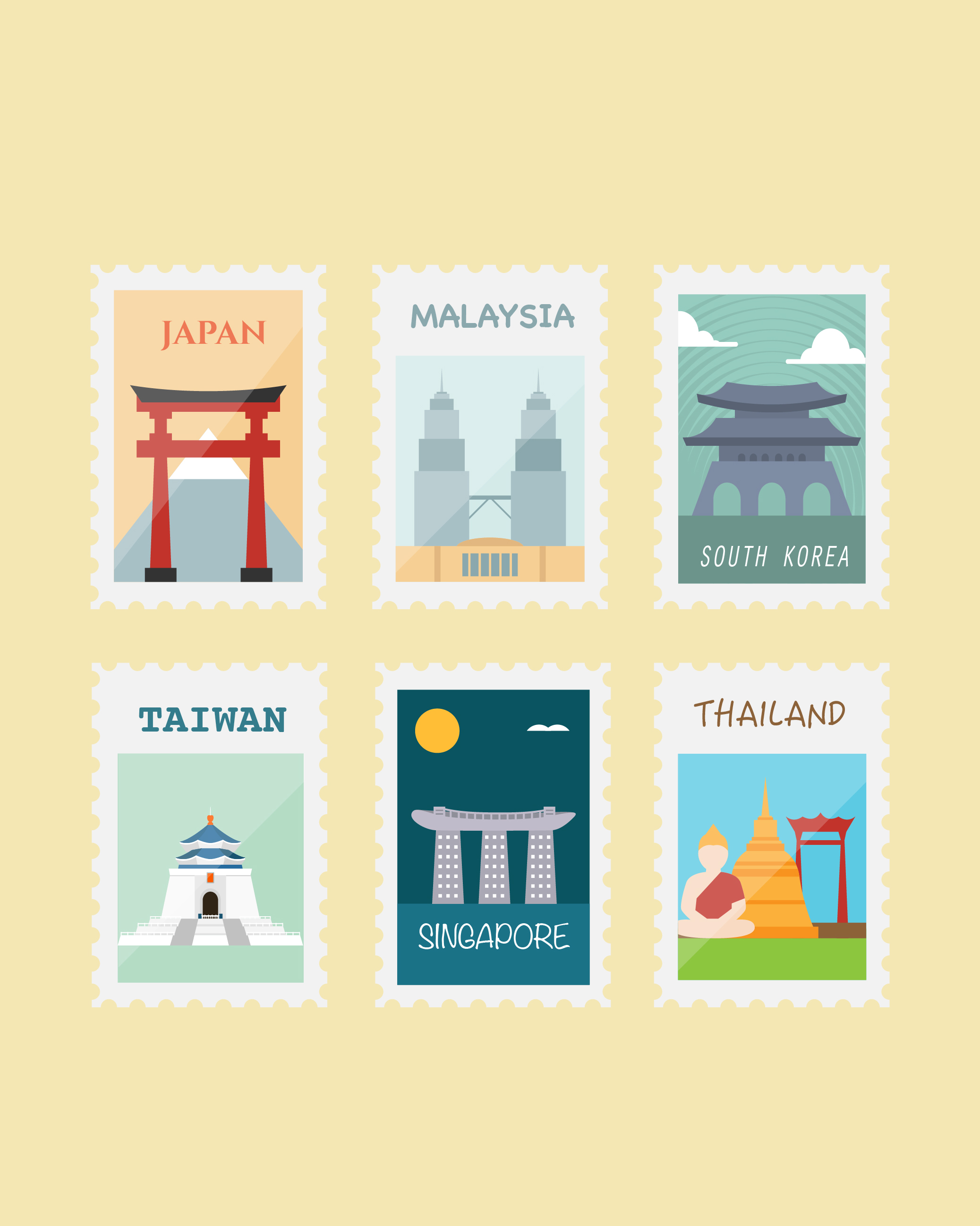 Asia Shipping Cost 亞洲地區運費