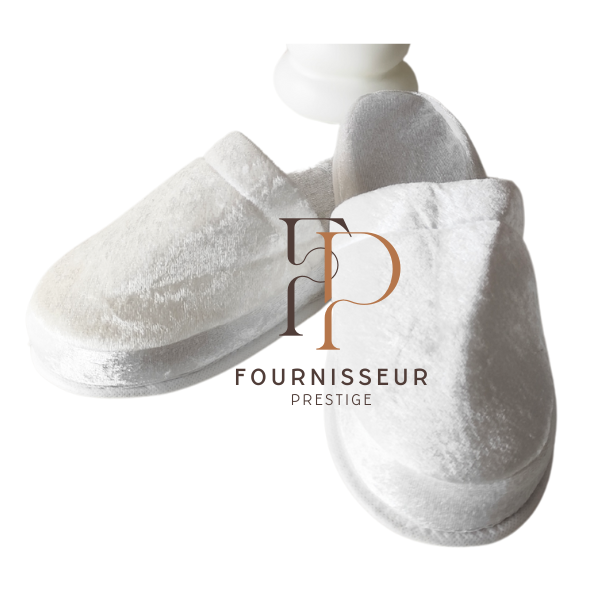 Chaussons velours satiné qualité prenium 