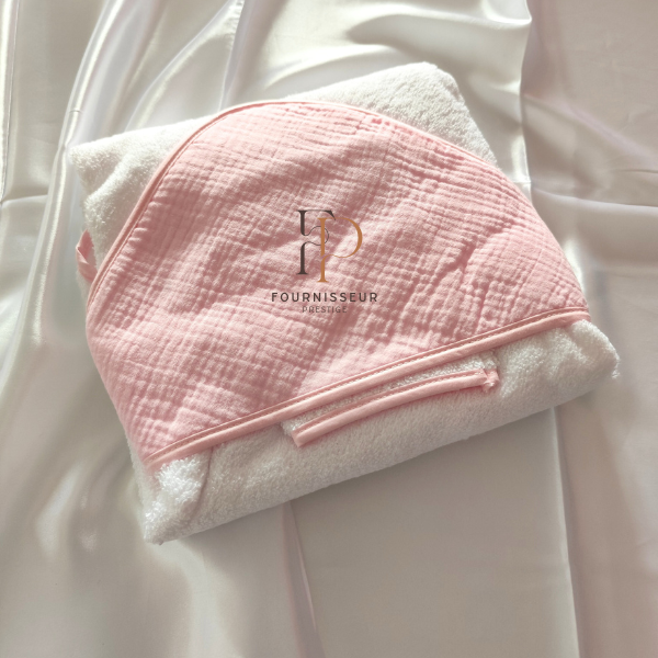 Cape de bain gaze de coton