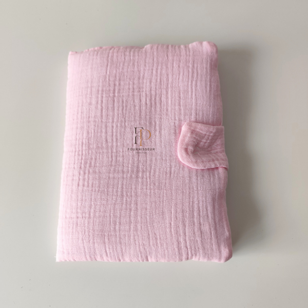 Protège carnet de santé gaze de coton