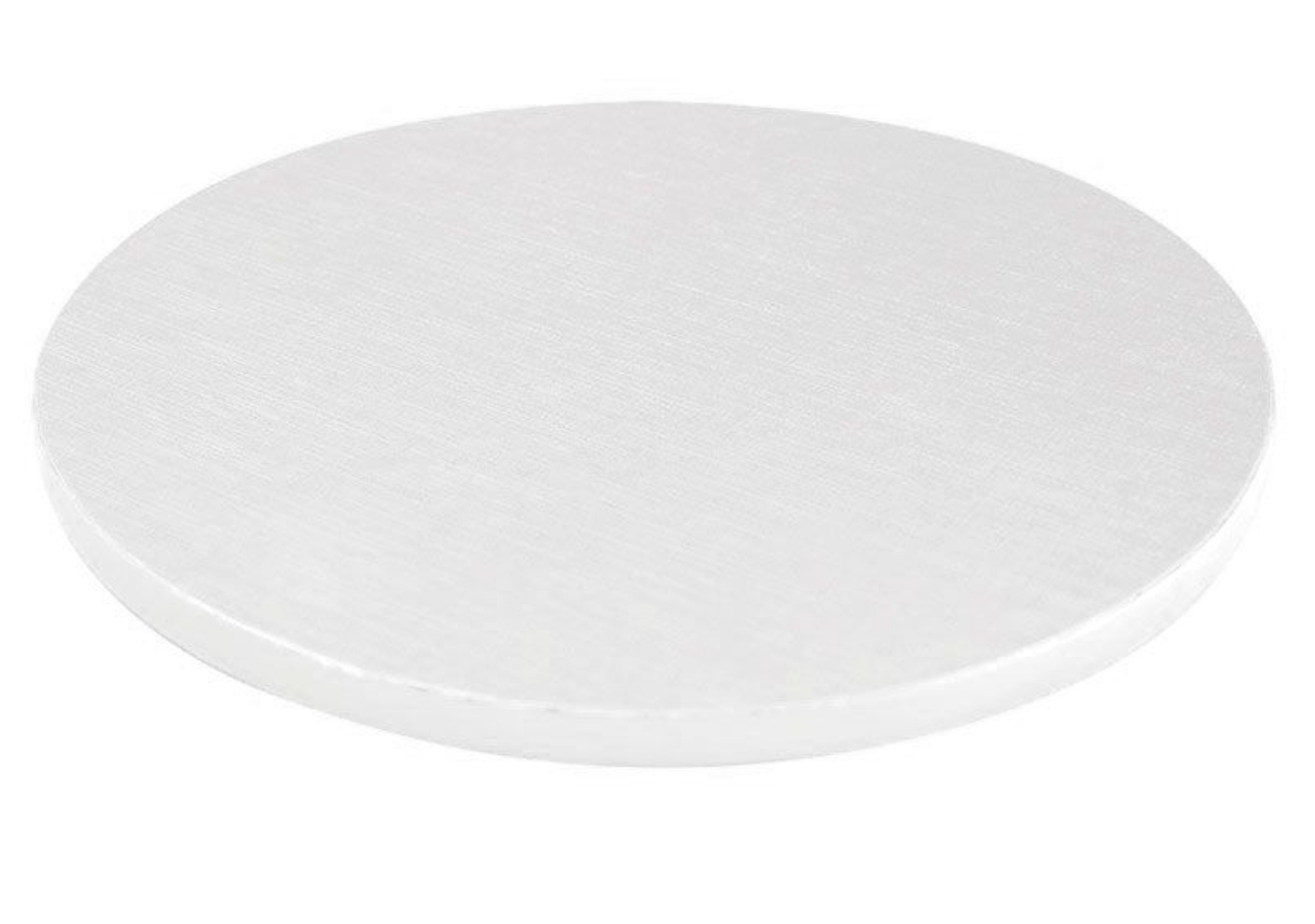 Cake drum rond blanc 30 cm