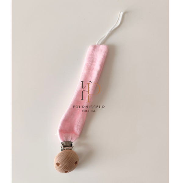 Attache tétine gaze de coton