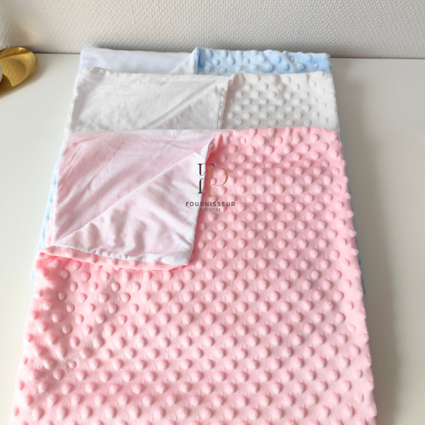 Plaid bébé minky