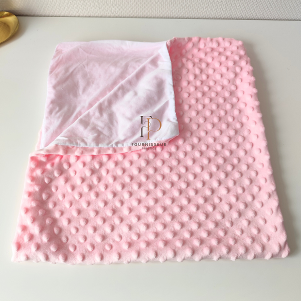 Plaid bébé minky