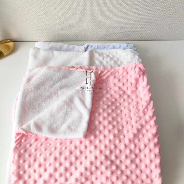 Plaid bébé Minky polaire