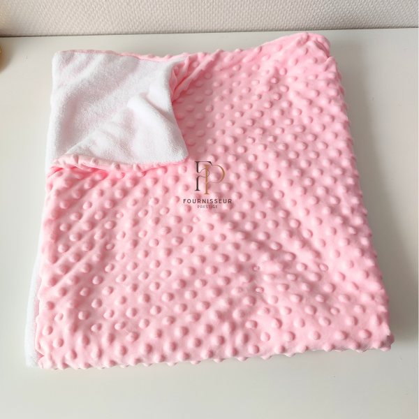 Plaid bébé Minky polaire
