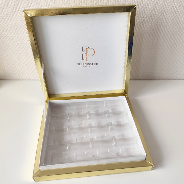 Boite de chocolat vide 16 compartiments