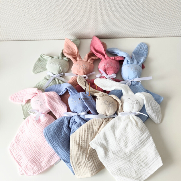 Doudou gaze de coton