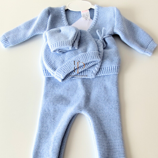 Ensemble bébé maille 4 pièces
