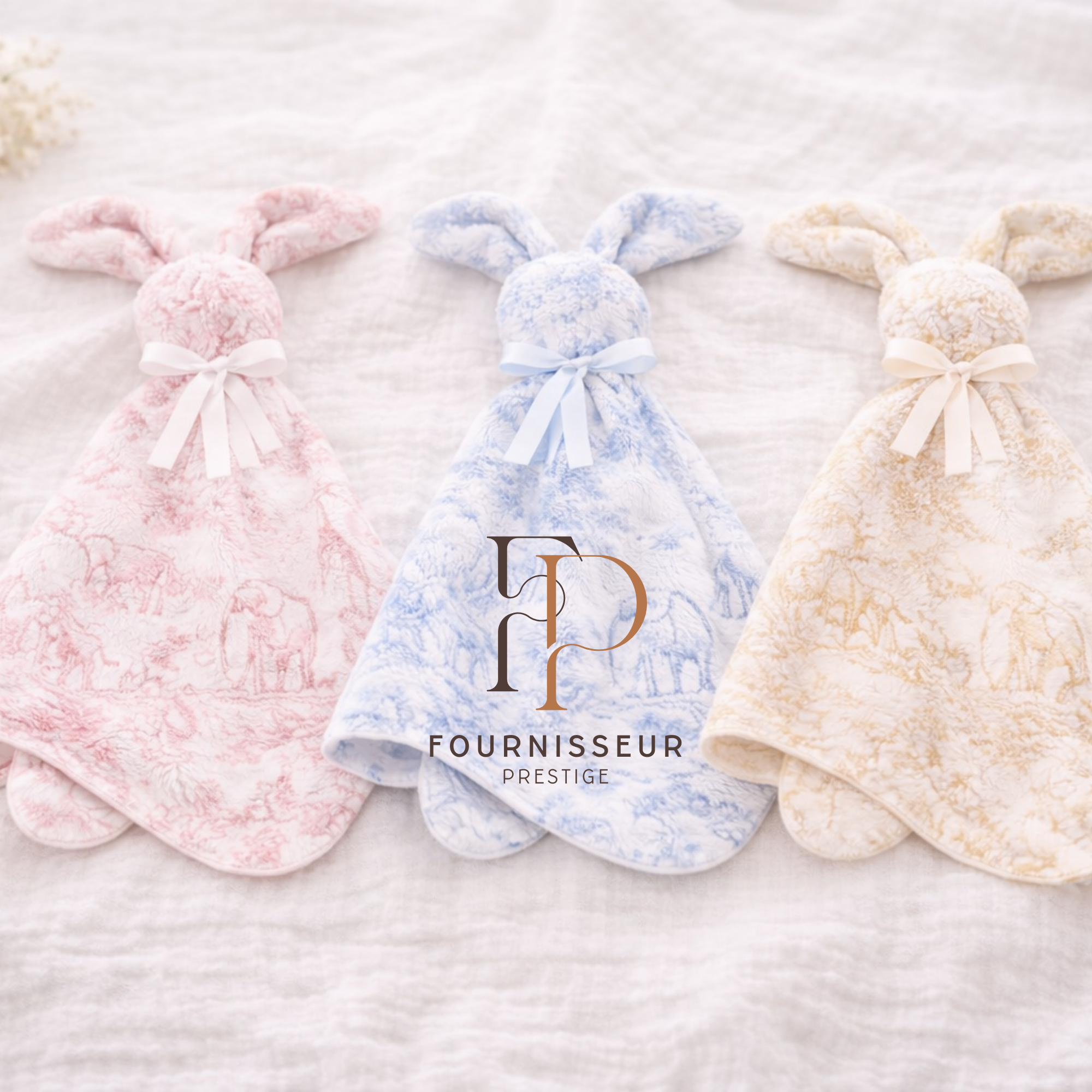 Doudou SAFARI gaze de coton