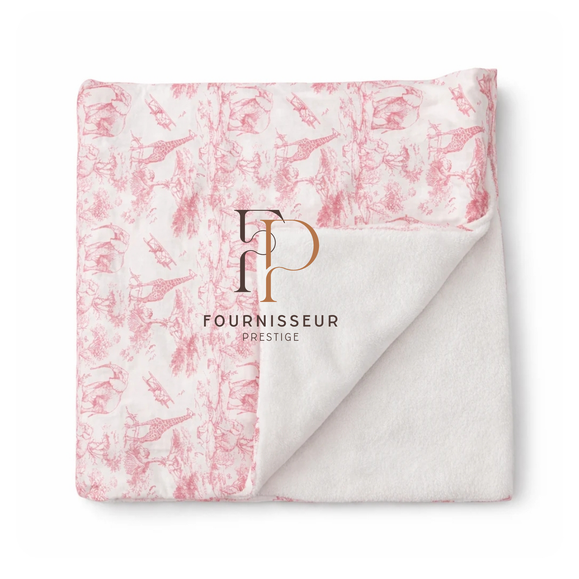 Plaid bébé SAFARI Gaze de Coton