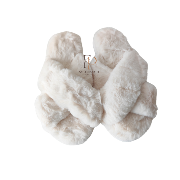 Chaussons ouverts croisés