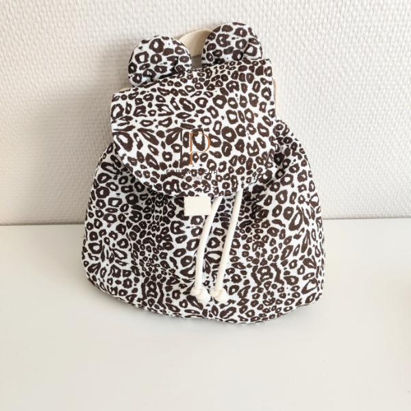 Collection imprimé Léopard fond blanc 