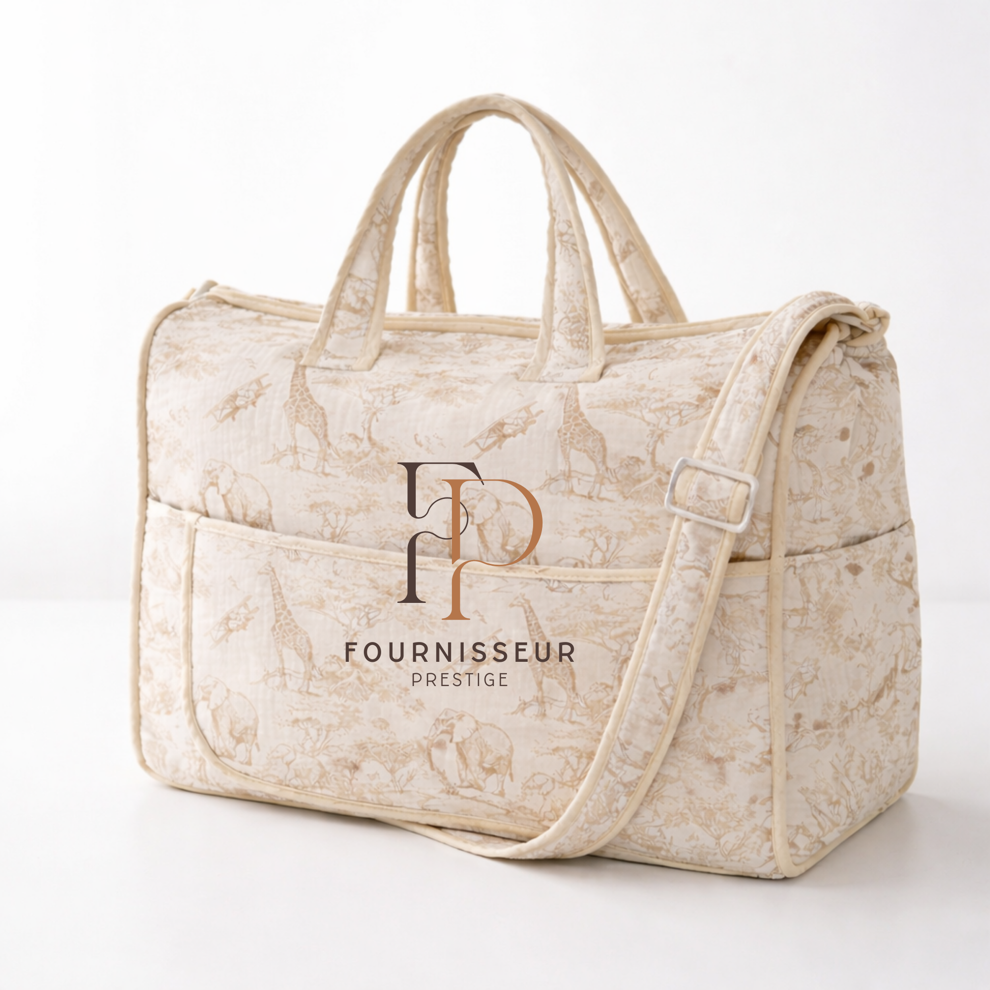 Sac à langer SAFARI gaze de coton