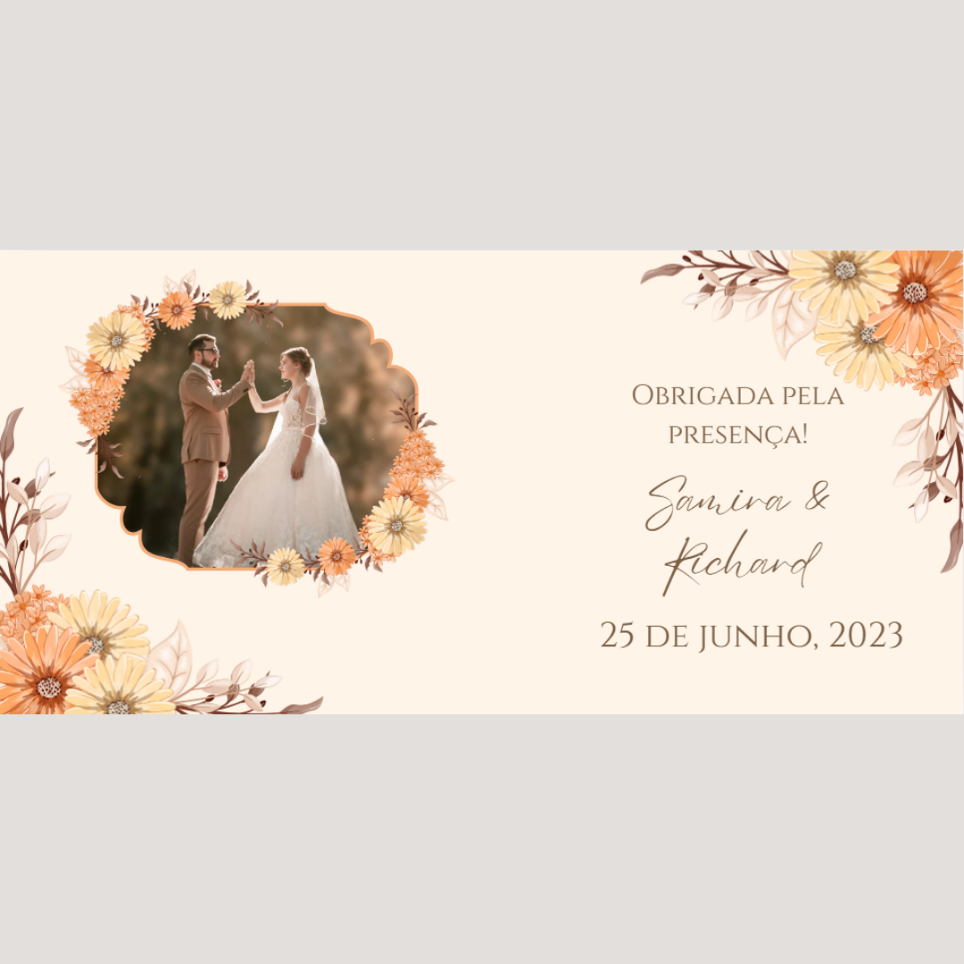 Kit de Canecas Personalizadas Casamento