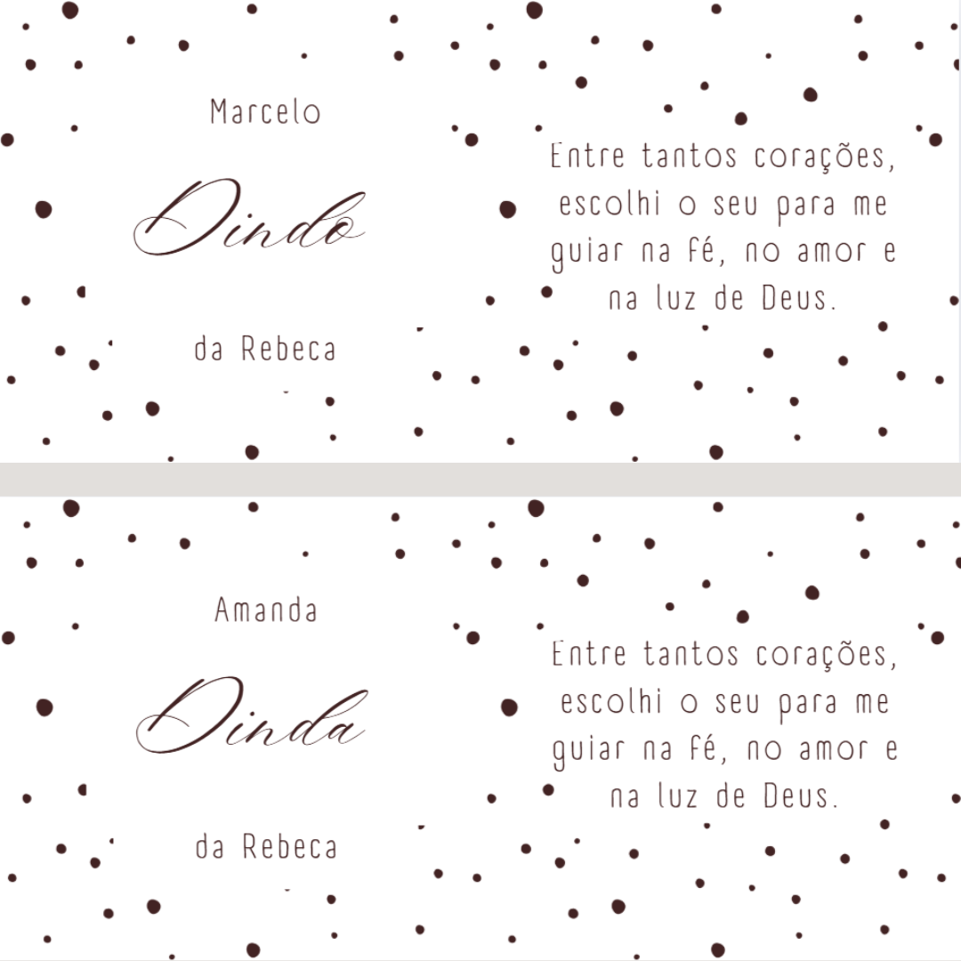 Kit Canecas Padrinhos