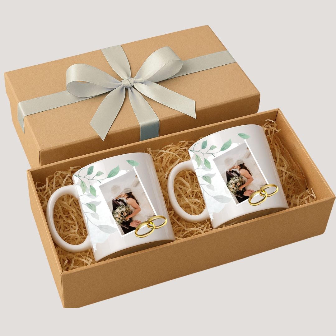Kit de Canecas Personalizadas Casamento